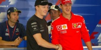 Formula 1'de Schumacher'in rakibi Raikkonen