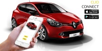 Clio Connect, kullanıcısına akıllı telefon üzerinden üstün güvenlik hizmetleri...
