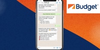 Budget “WhatsApp Dijital Asistan ile rezervasyon” hizmetini başlattı