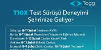 Togg T10X test günleri başladı