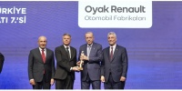 Oyak Renault, Türkiye’nin en büyük 7. ihracatçısı 