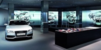 Şehir merkezinde  sanal showroom
