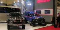 Isuzu’nun zırhlı araçları ve özel üretim D-max’leri  görücüye çıktı