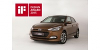 İzmitli Hyundai i20, prestijli ıf desıgn 2015 yılın tasarımı ödülünü kazandı