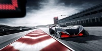 L750 R Hybrid Vision Gran Turismo,  Gran Turismo Sport pistlerinde boy gösteriyor
