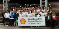 Shell, 36. Vodafone istanbul maratonu’nda koşarak, eğitime destek sağladı!