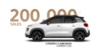 Citroën C3 Aircross SUV, 200.000 satış adedine ulaştı