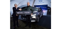 Hidrojenle çalışan Hyundai NEXO dünya rekoru kırdı