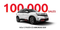 Yeni Citroen C5 Aircross SUV 100.000 satışa ulaştı