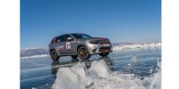 Jeep’ten buz üzerinde hız rekoru