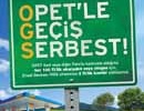 Opet'le köprü ve otoyol geçişleri serbest