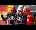Vettel, üçüncü zaferini de kazandı