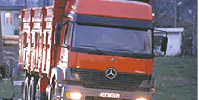Mercedes’te 50 bininci kamyon keyfi...