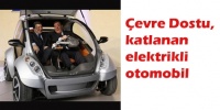 Katlanan mini elektrikli otomobil!