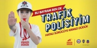 Bayramda trafik kuralı ihlaline karşı "kırmızı düdük" kampanyası