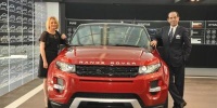 RANGE ROVER EVOQUE kapalı odada tanıtıldı