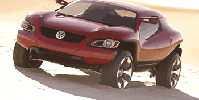 VW Concept T rally aracı gibi