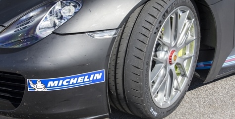 Porsche 918 Spyder  Michelin lastikleri ile yola çıkacak