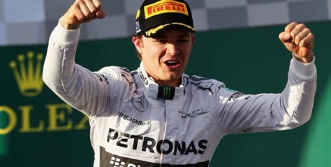 Formula 1'de ilk yarışın galibi Rosberg