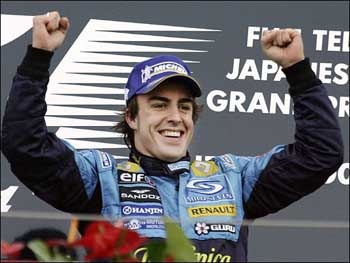 Japonya GP'sini Alonso kazandı
