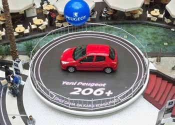 Yeni yılda 5 adet Peugeot 206+ Cevahir AVM müşterilerinin olacak