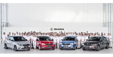Skoda, 11 milyonuncu aracını üretim hattından indirdi 