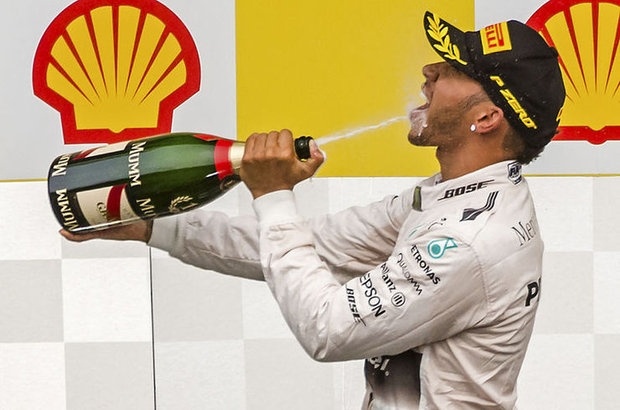 Formula 1 Belçika Grand Prix'inde zafer Lewis Hamilton'ın