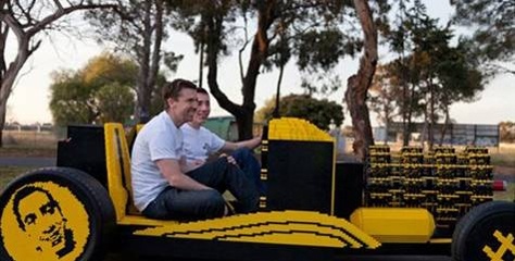 500 bin Lego'dan oluşan otomobil