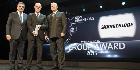 Bridgestone, Volkswagen Grup Ödülünü Kazandı