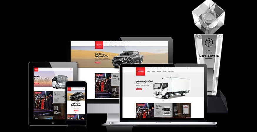 Isuzu.com.tr’ye Bir Ödül de Altın Örümcek’ten