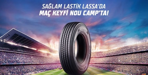 Bridgestone ve Lassa yeni kampanyasıyla FC Barcelona - Sporting Gijon maçına götürüyor