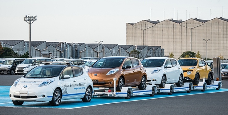 Nissan Sürücüsüz Araç Çekme Sistemini Devreye Aldı