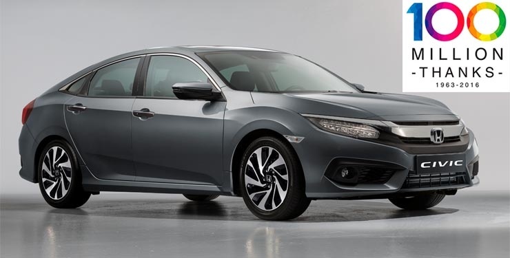 Honda, 100 milyonuncu otomobilini üretti!