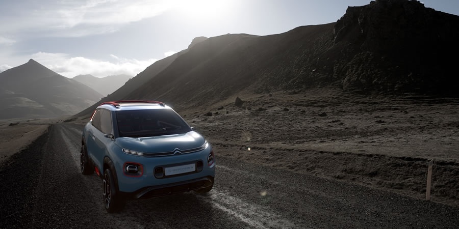 Citroën C-Aircross Concept’in dünya prömiyeri 7 Mart’ta Cenevre Otomobil Fuarı’nda 