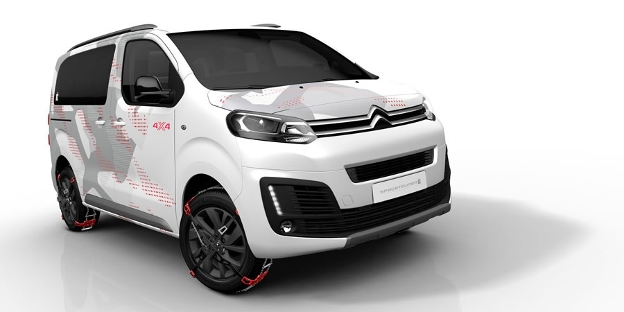 CITROËN’den 4x4 VIP Binek Van Konsepti:  SPACETOURER 4X4 Ë CONCEPT