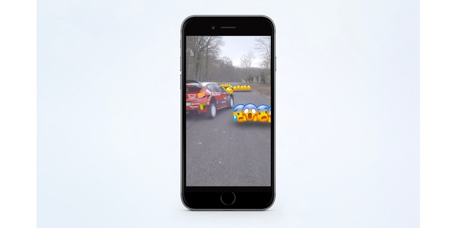 Citroen C3 WRC’nin ilk interaktif test sürüşü Snapchat'ten yapıldı 
