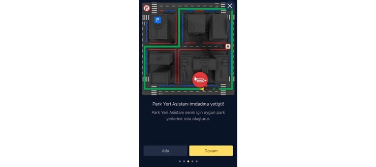 Yandex Navigasyon'dan park yeri arama derdine çözüm