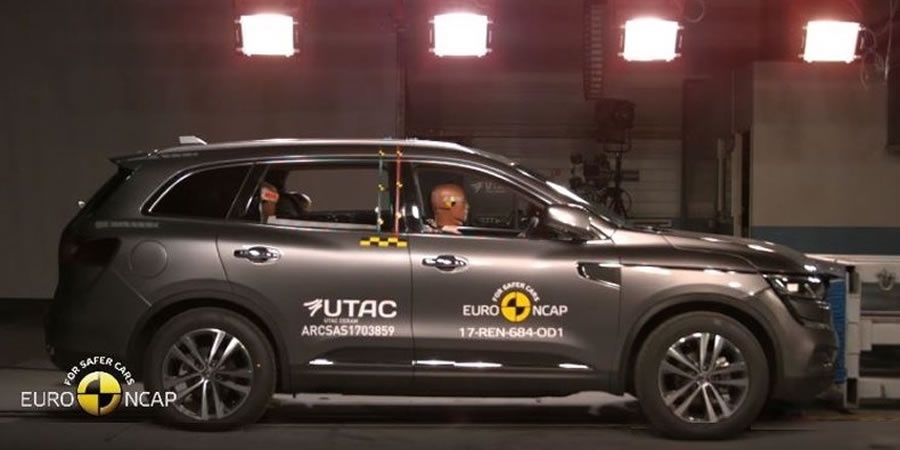 Yeni Renault KOLEOS’a Euro NCAP’ten Beş Yıldız