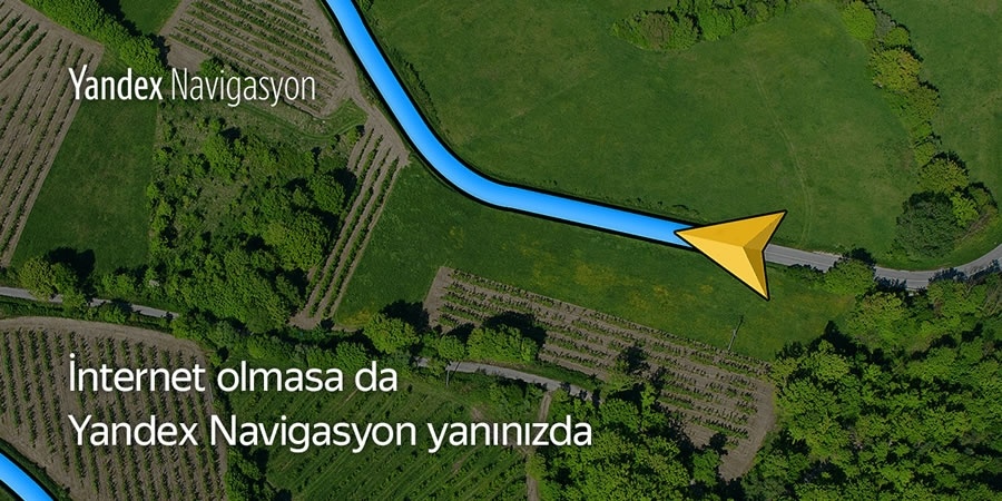 Yandex Navigasyon'da "Çevrimdışı Navigasyon" dönemi
