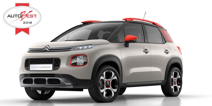 Citroën yeni SUV C3 Aircross, 2018 Autobest birincisi