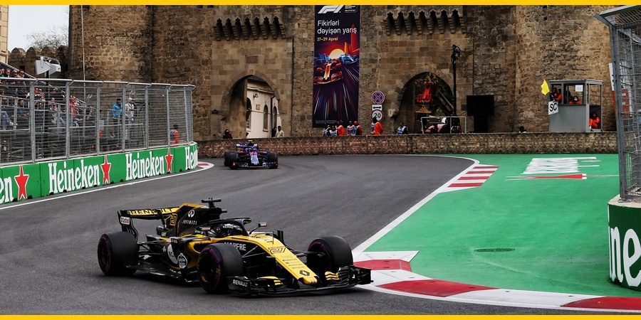 Bakü’de sezonun en iyi Renault performansı