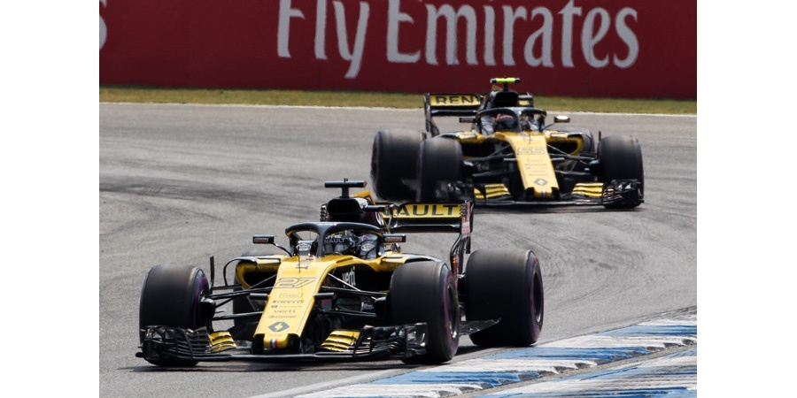 Renault F1 pilotu Nico’dan sezonun en iyi performansı