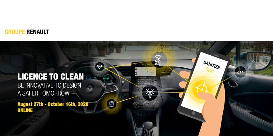 Groupe Renault daha hijyenik otomobiller için yeni fikirler arıyor