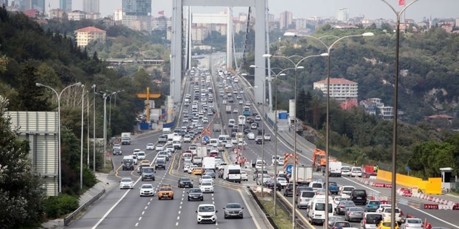 Trafik yoğunluğu rekoru İstanbul’da  