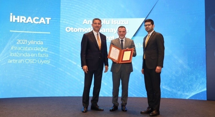 Anadolu Isuzu'ya OSD'den ödül