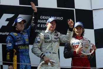 İspanya GP'sinin galibi Raikkonen