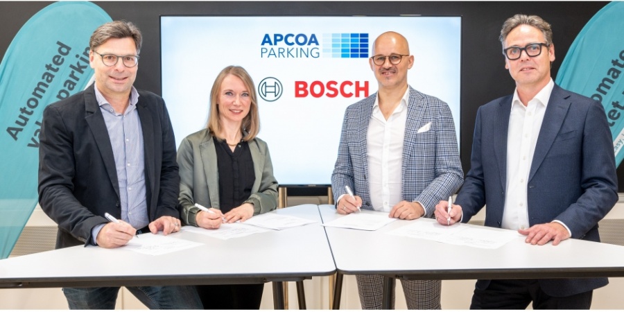 Bosch ve APCOA, otoparklarda otonom vale park teknolojisi sağlayacak