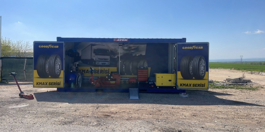 Goodyear, Fleetbox ile deprem bölgesinde