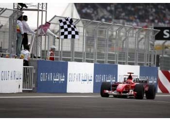 Bahreyn GP'sinin galibi yine Schumacher oldu