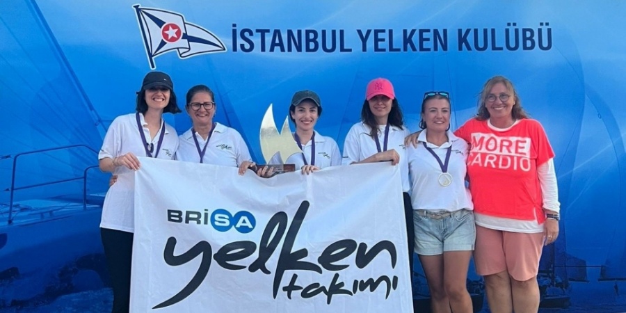Brisa kadın yelken takımından birincilik